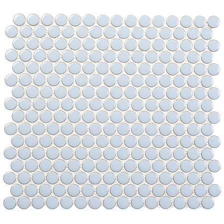 Andova Tiles Alpin-Breezo 1 in. x 1 in. Porcelain Penny Round Mosaic Wall and Floor Tile Andova Tiles